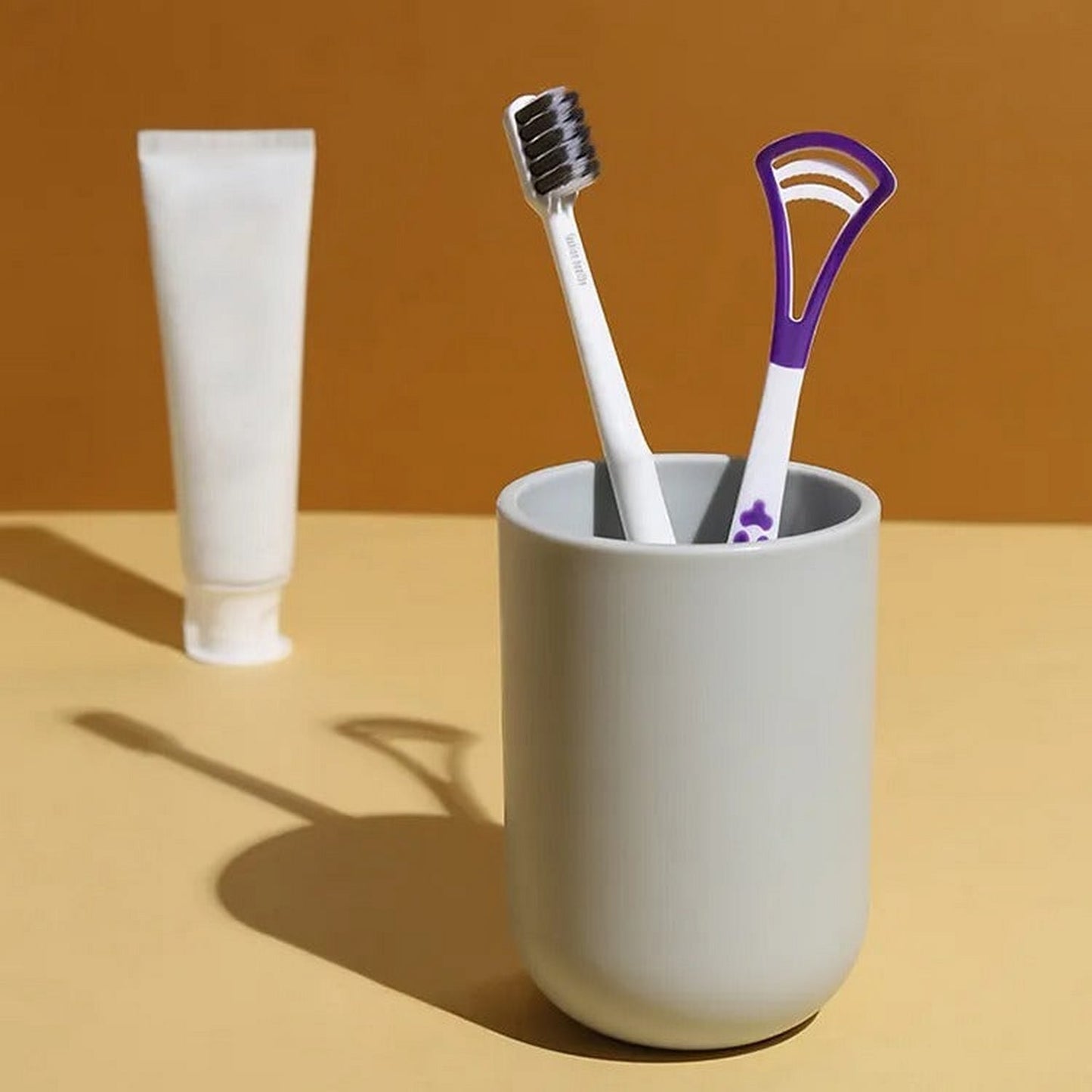 Tongue Cleaner | Double Head Tongue Cleaner | Reduce Bad Breath