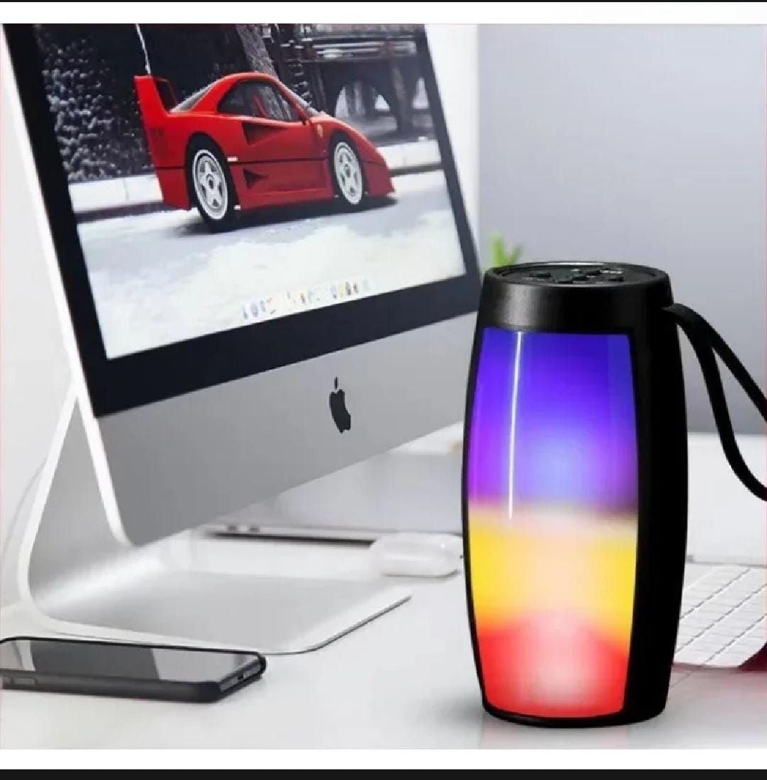 Portable Bluetooth Speaker – Powerful Sound with LED Lights