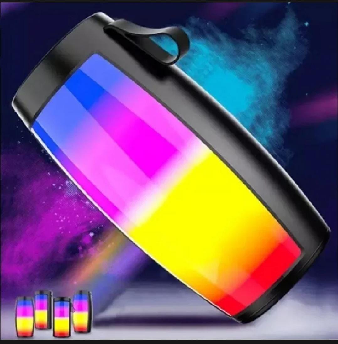 Portable Bluetooth Speaker – Powerful Sound with LED Lights