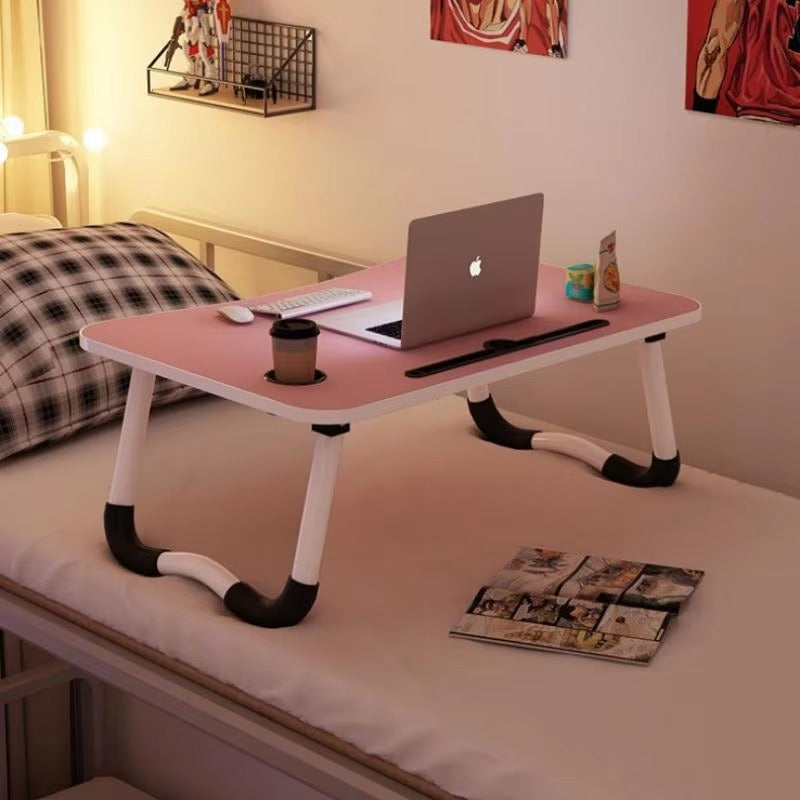 Wooden Laptop Table - Laptop Stand - Floor Table - Laptop table - Drawing Desk - Bed Tray Table Fold