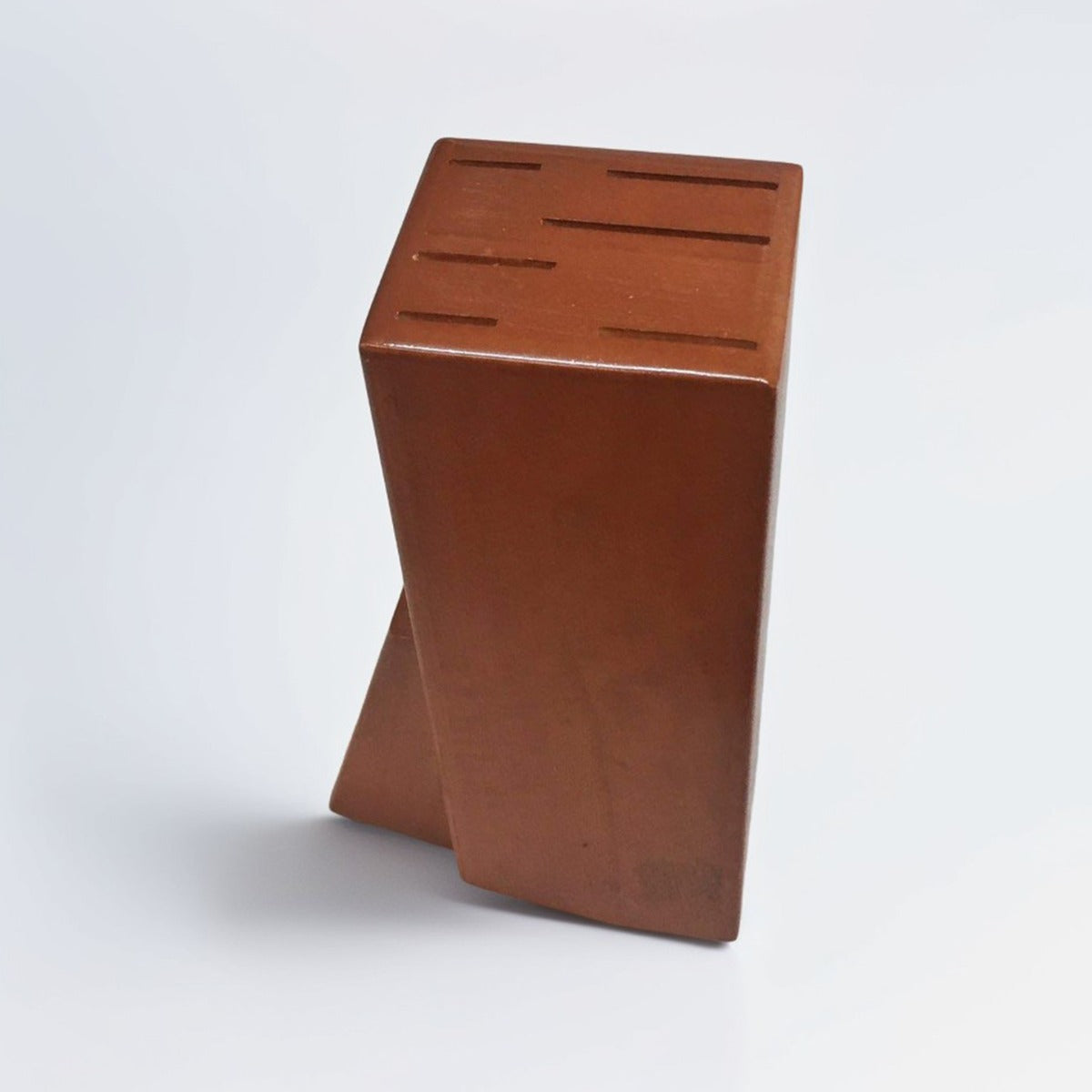 Knife Stand Wood Organize And Display Your Knives With Style | Wooden Knife Holder Block Stand Organizer for Kitchen Knife Storage Rack Durable Wood Design