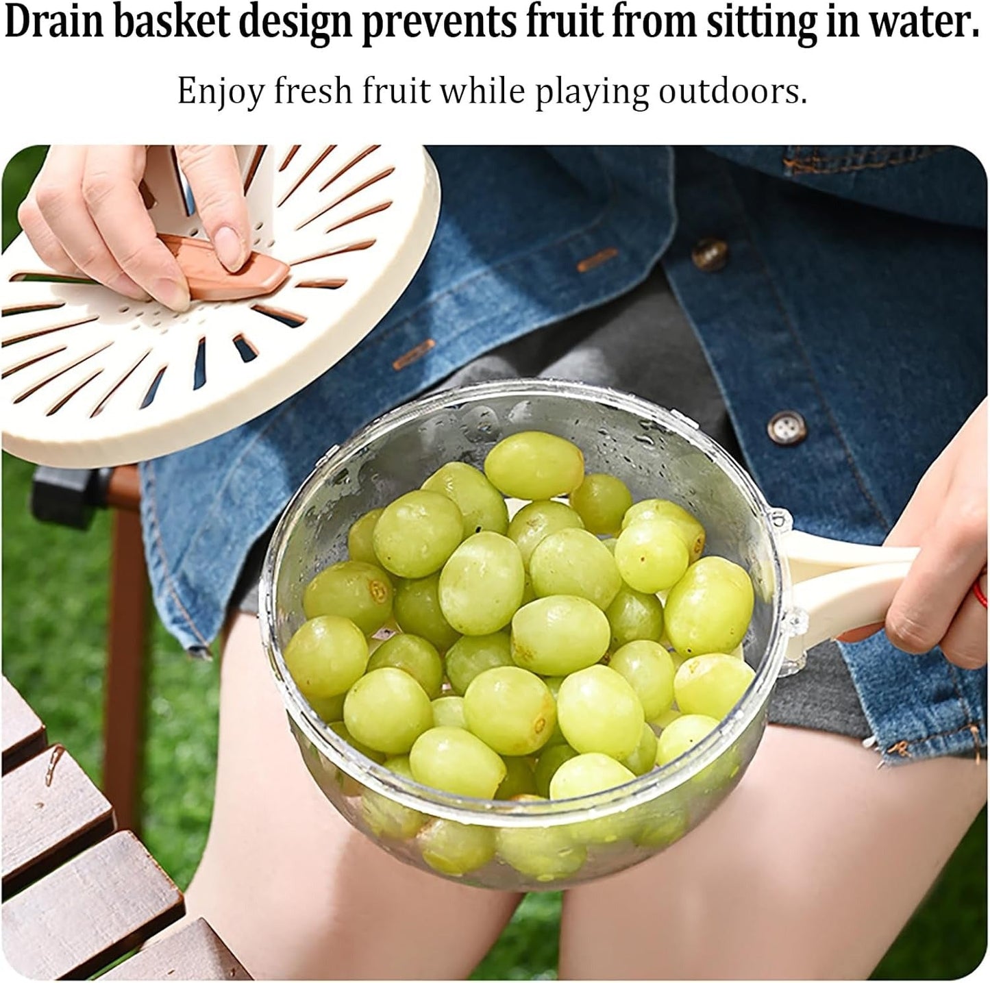 Multi-Function Cleaning Basket – Wash, Drain & Store Easily