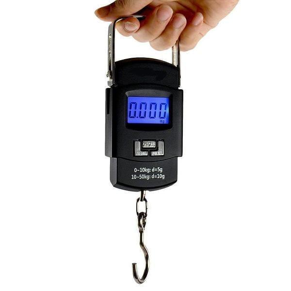 50kg Portable Digital Hanging Scale with Hook