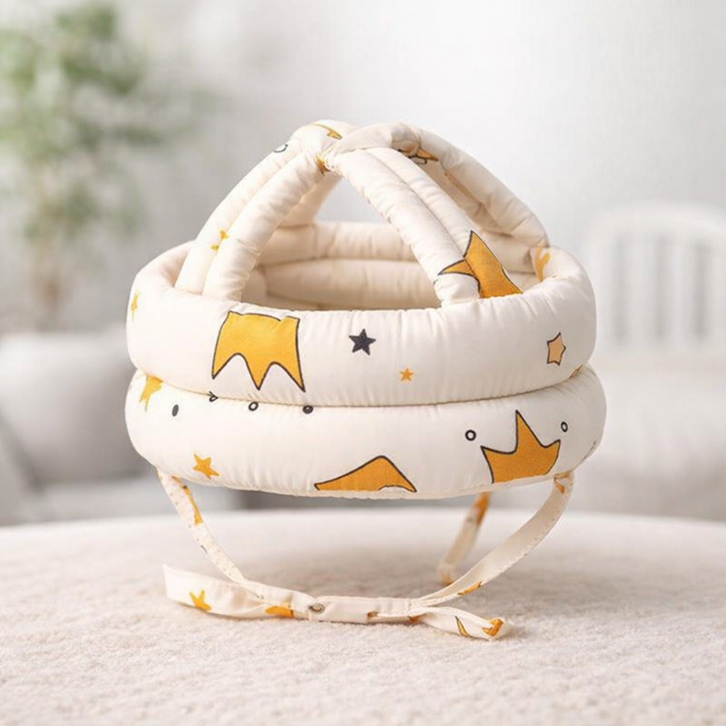 Baby Safety Helmet  Soft Head Protection  Cap for Toddlers
