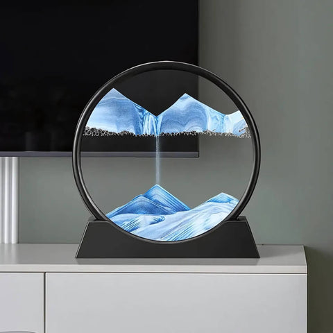3D moving sand art frame for home and office desk decoration