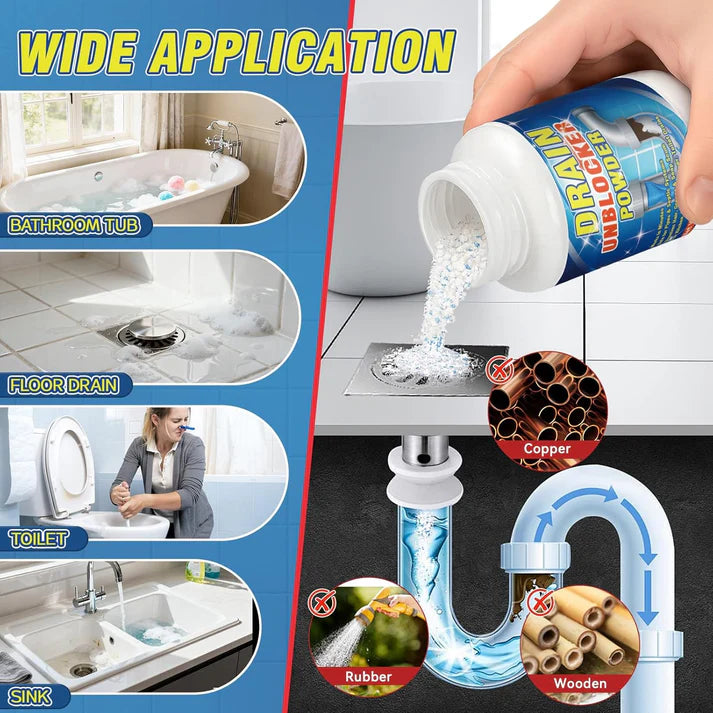 Powerful Toilet & Sink Clog Remover Drain