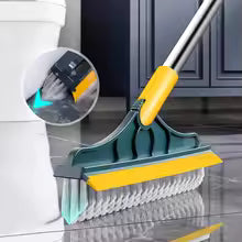 2-in-1 Floor Cleaning Brush with 120° Rotatable Head